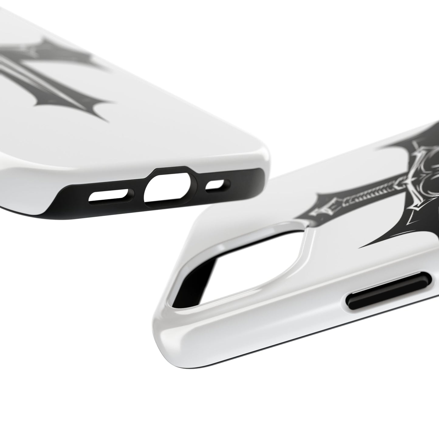 Tough Phone Case — Gothic Sword Cross Protective Phone Cover