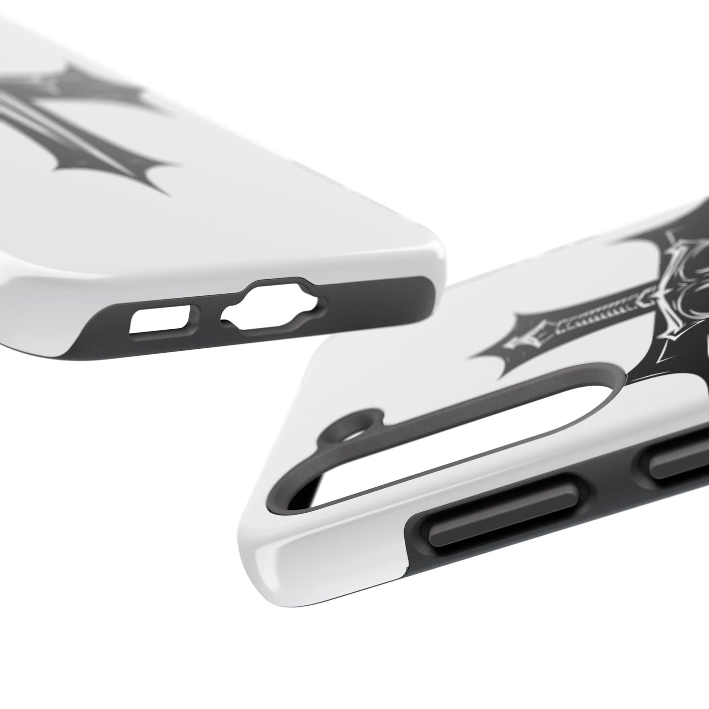 Tough Phone Case — Gothic Sword Cross Protective Phone Cover