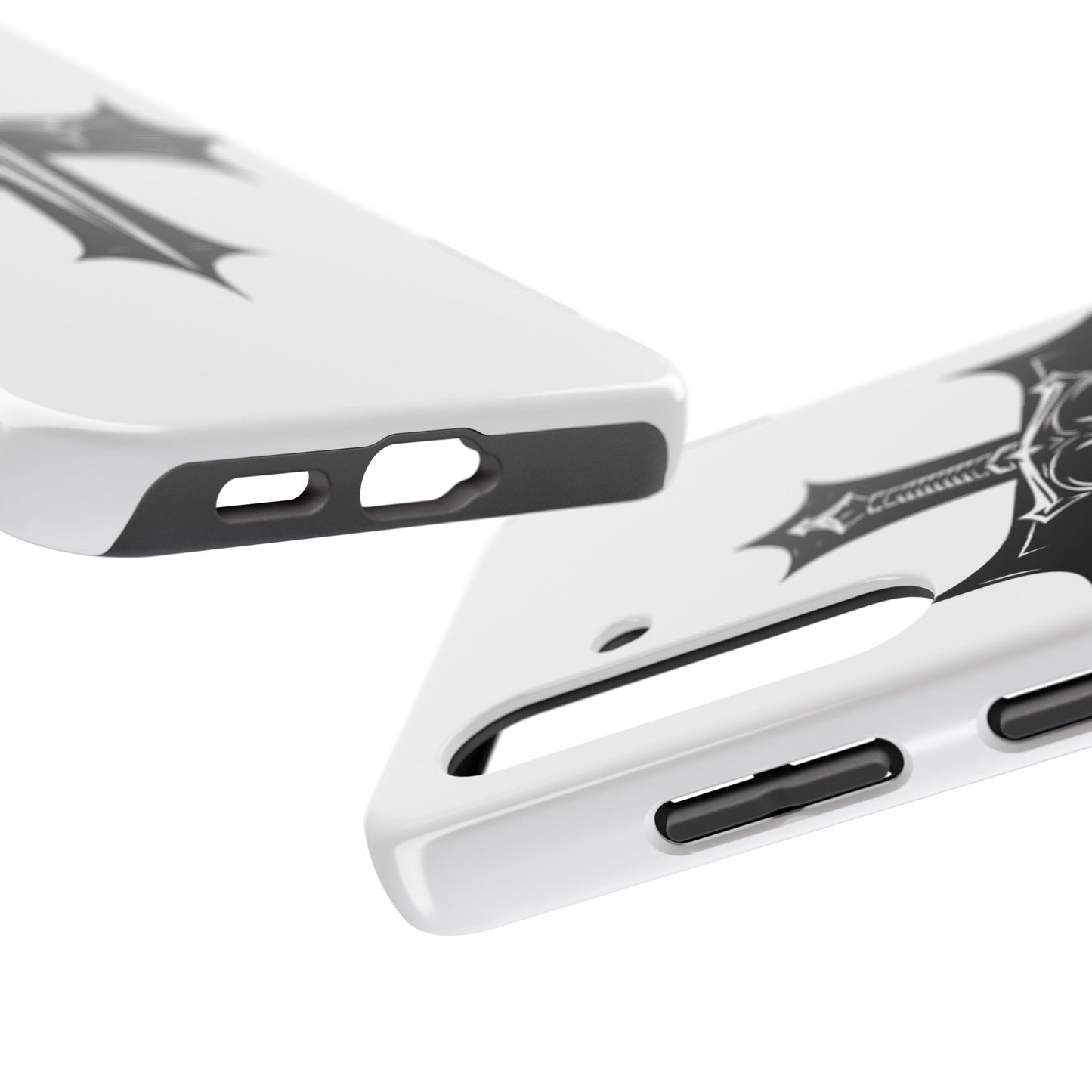 Tough Phone Case — Gothic Sword Cross Protective Phone Cover
