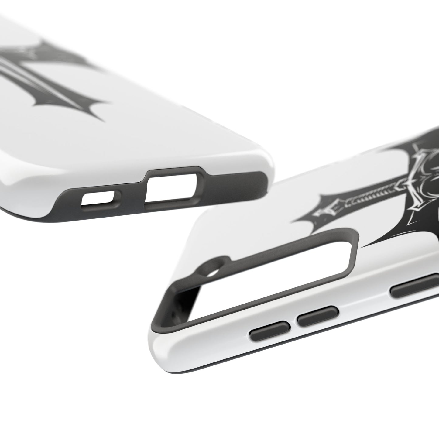 Tough Phone Case — Gothic Sword Cross Protective Phone Cover